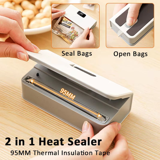 Mini Selladora de Bolsas – Sellador Térmico Portátil Recargable
